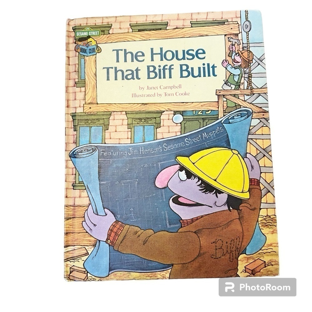 Sesame Street The House That Biff Built 1980 Bundle and Save